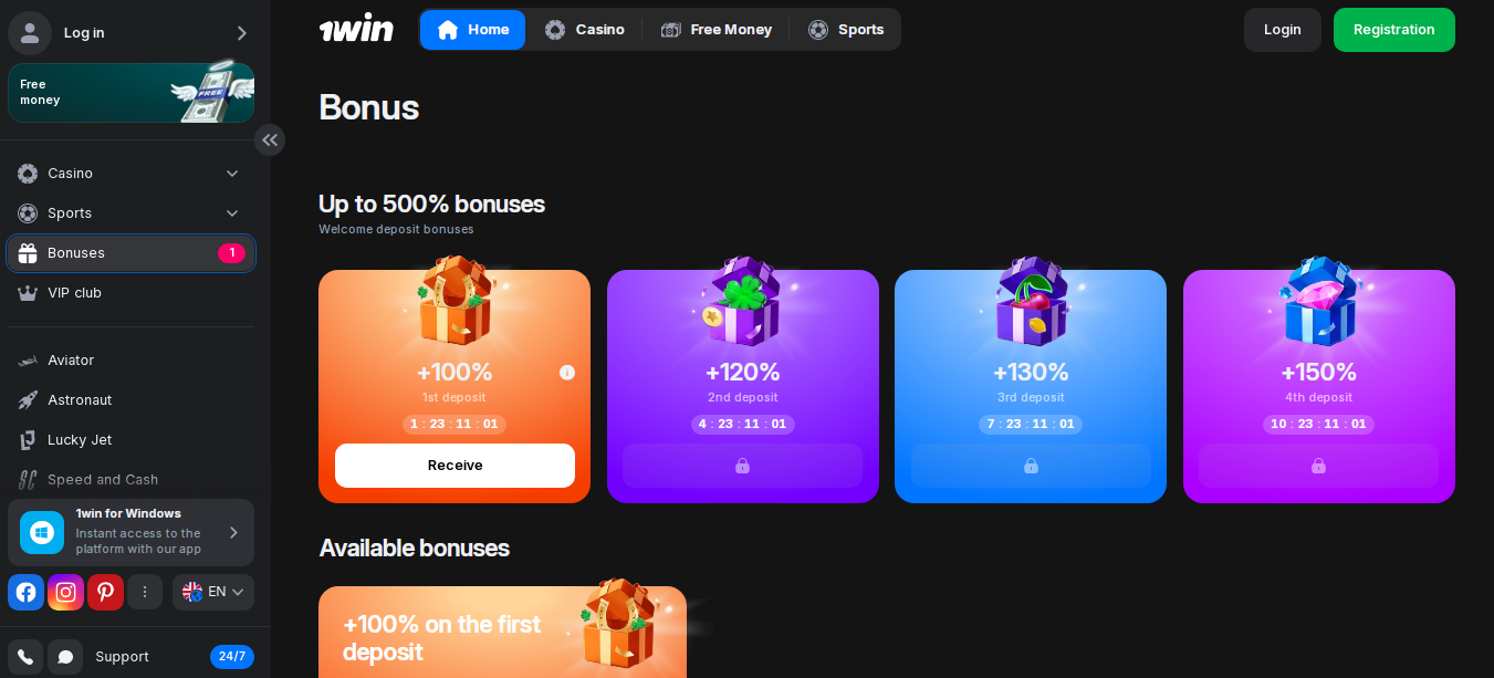 1win bonuses 1win bonuses